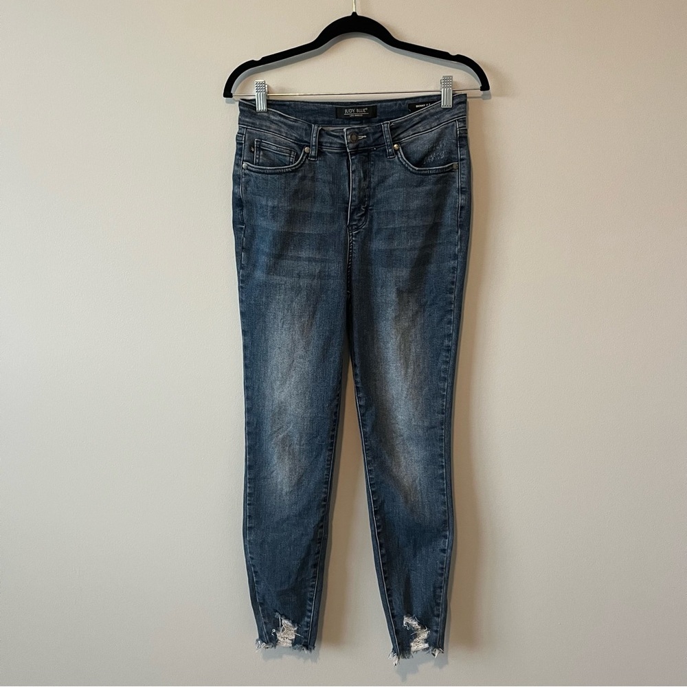 Judy Blue Skinny Distressed Jeans